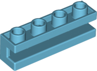 LEGO® los onderdeel Steen Aangepast Medium Azuurblauw 2653