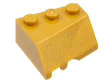 Plaatje in Gallery viewer laden, LEGO® los onderdeel Wig in kleur Parel Goud 48165