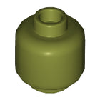 LEGO® los onderdeel Hoofd in kleur Olijfgroen 3626c