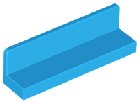 LEGO® los onderdeel Paneel in kleur Donker Azuurblauw 30413