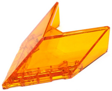 Plaatje in Gallery viewer laden, LEGO® los onderdeel Voorruit Doorzichtig Oranje 22483