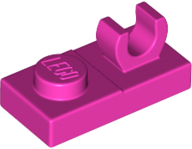 LEGO® los onderdeel Plaat Aangepast Donker Roze 44861