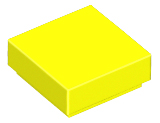 Plaatje in Gallery viewer laden, LEGO® los onderdeel Tegel Algemeen in kleur Neon geel 3070b