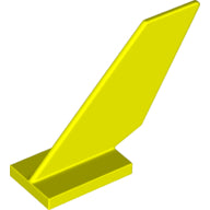 LEGO® los onderdeel Staart in kleur Neon geel 6239