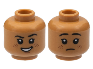LEGO® los onderdeel Hoofd in kleur Medium Noga 3626cpb2992