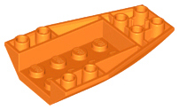 LEGO® los onderdeel Wig in kleur Oranje 43713