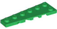 LEGO® los onderdeel Wig Plaat in kleur Groen 78443