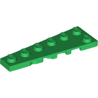 Plaatje in Gallery viewer laden, LEGO® los onderdeel Wig Plaat in kleur Groen 78443