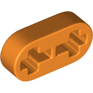 Plaatje in Gallery viewer laden, LEGO® los onderdeel Technische Hefbalk in kleur Oranje 41677