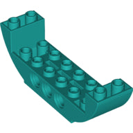 LEGO® los onderdeel Dakpan Gebogen Donker Turkoois 11301