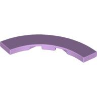 LEGO® los onderdeel Tegel Rond in kleur Lavendel 27507