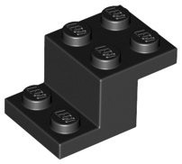 Plaatje in Gallery viewer laden, LEGO® los onderdeel Beugel in kleur Zwart 73562