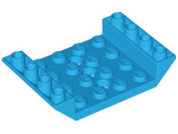LEGO® los onderdeel Dakpan Omgekeerd Donker Azuurblauw 60219