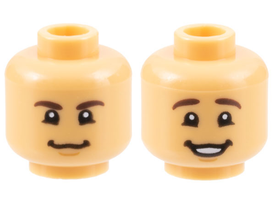 LEGO® los onderdeel Hoofd Licht Geelbruin 3626cpb3160