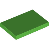 LEGO® los onderdeel Tegel Algemeen in kleur Fel Groen 26603