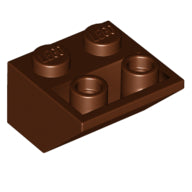 Plaatje in Gallery viewer laden, LEGO® los onderdeel Dakpan Omgekeerd Roodachtig Bruin 76959