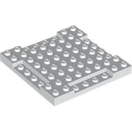 LEGO® los onderdeel Steen Aangepast in kleur Wit 2628