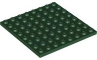 LEGO® los onderdeel Plaat Algemeen Donkergroen 41539