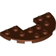 Plaatje in Gallery viewer laden, LEGO® los onderdeel Plaat Rond Roodachtig Bruin 18646