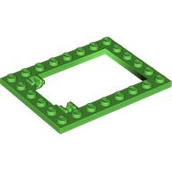 Plaatje in Gallery viewer laden, LEGO® los onderdeel Plaat Aangepast in kleur Fel Groen 92107