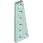 LEGO® los onderdeel Wig Plaat in kleur Licht Aqua 78444
