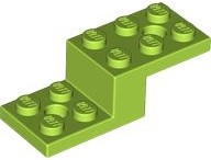 LEGO® los onderdeel Beugel in kleur Limoen 11215
