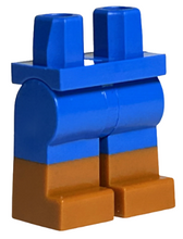 Plaatje in Gallery viewer laden, LEGO® los onderdeel Benen met Motief Blauw 970c00pb0970