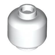 LEGO® los onderdeel Hoofd in kleur Wit 28621