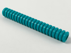 LEGO® los onderdeel Slang Geribbeld Donker Turkoois 78c07