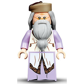 Harry Potter Albus Perkamentus, lavendelgewaad, donkerbruine hoed