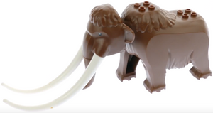 LEGO® los onderdeel Landdier Roodachtig Bruin mammoth01
