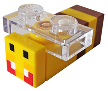 Plaatje in Gallery viewer laden, LEGO® los onderdeel Luchtdier in kleur  minebee01