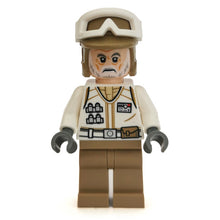 Plaatje in Gallery viewer laden, Star Wars Hoth Rebel Trooper White Uniform, Dark Tan Legs (White Beard)