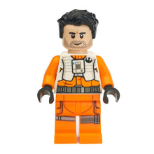 Plaatje in Gallery viewer laden, Star Wars Poe Dameron (Pilot Jumpsuit without Belts and Pipe, Hair)